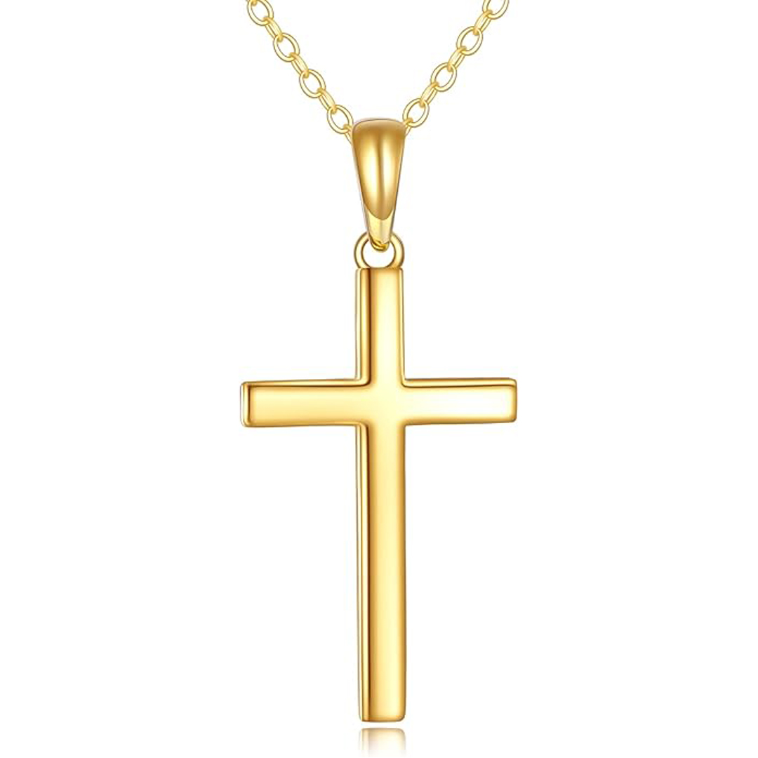 14K Gold Cross