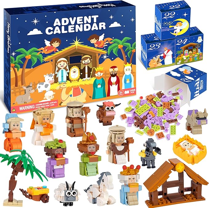 Kids Nativity Advent Calendar