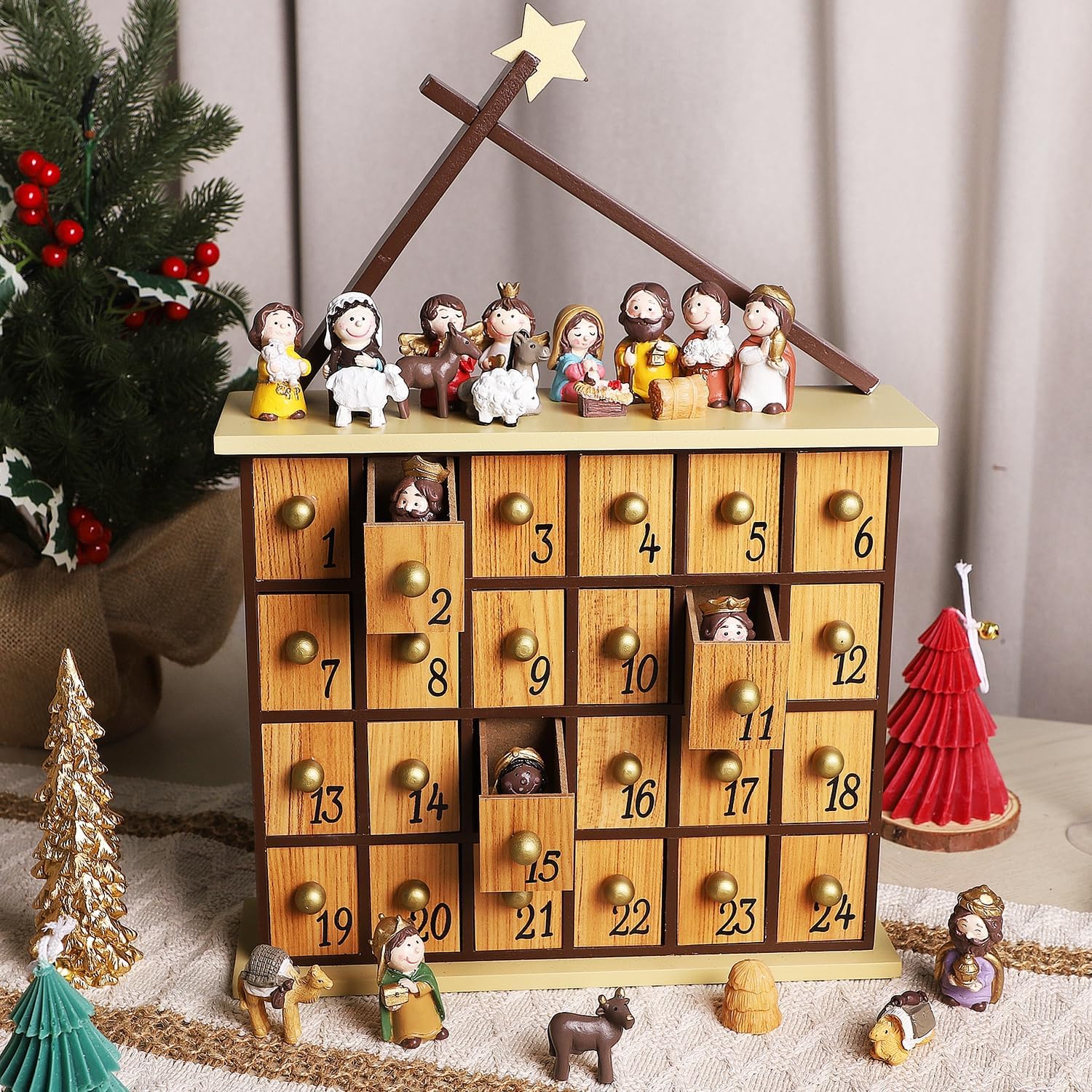 Wooden Advent Calendar